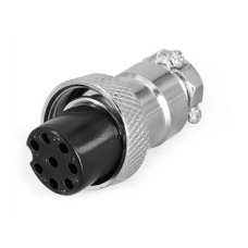 8 pin Circular Connector, 8 Contacts Microphone connector GX16